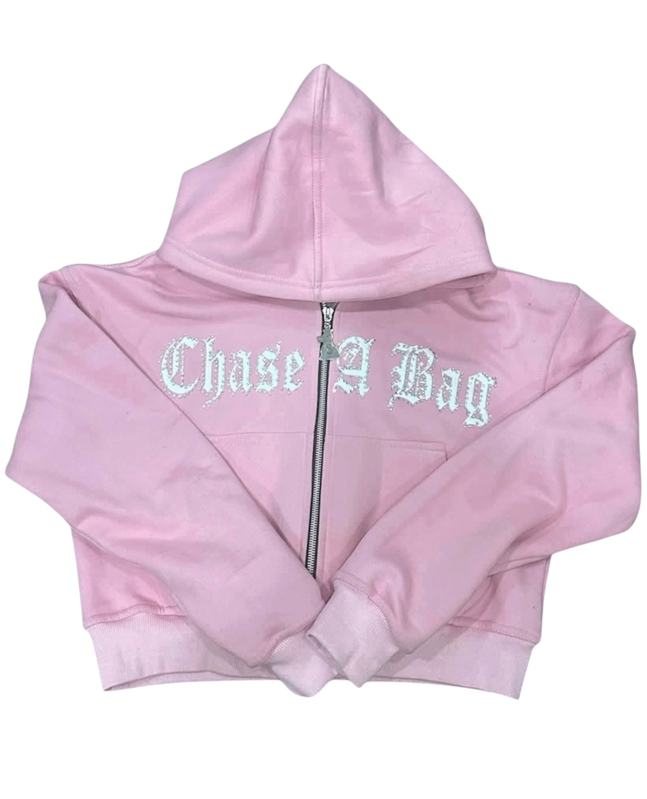 CROPPED ZIP UP